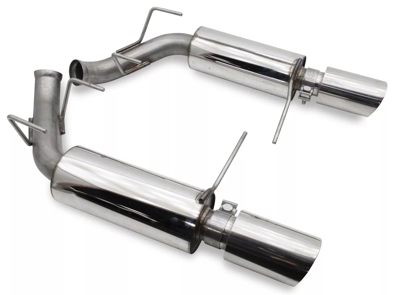C&L Sport Axle-Back with Polished Tips