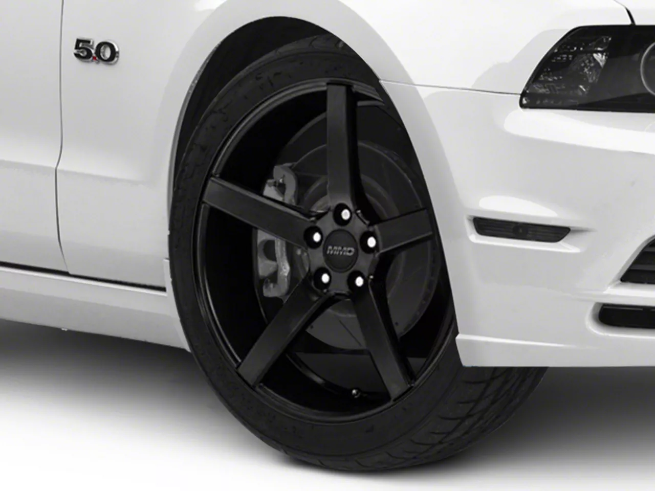 MMD 551C Matte Black Wheel; 20×8.5; 35mm Offset