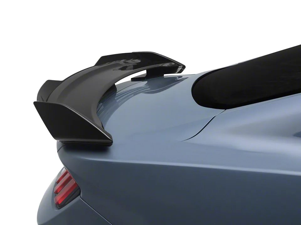Dark Horse Style Rear Spoiler; Glossy Black