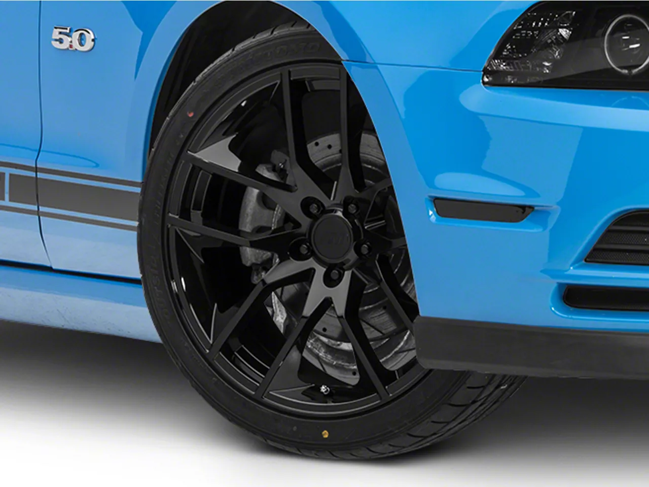 Magnetic Style Gloss Black Wheel; 20×8.5; 30mm Offset
