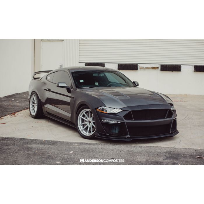 Anderson Composites Front Bumper Type-ST Fiberglass Mustang 2018-2023 - Image 2
