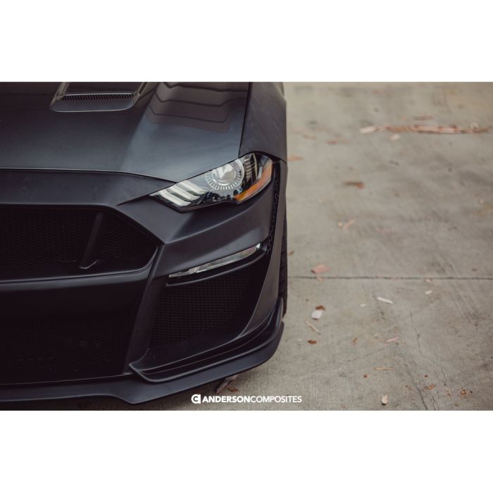 Anderson Composites Front Bumper Type-ST Fiberglass Mustang 2018-2023 - Image 8