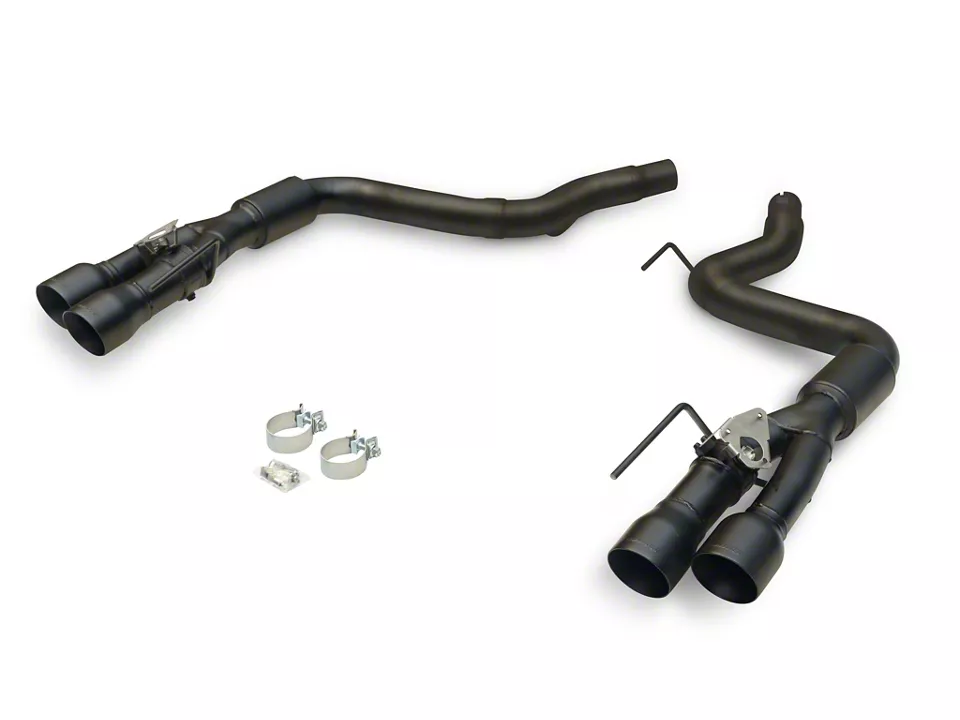 Flowmaster Outlaw Axle-Back Exhaust System with Black Tips