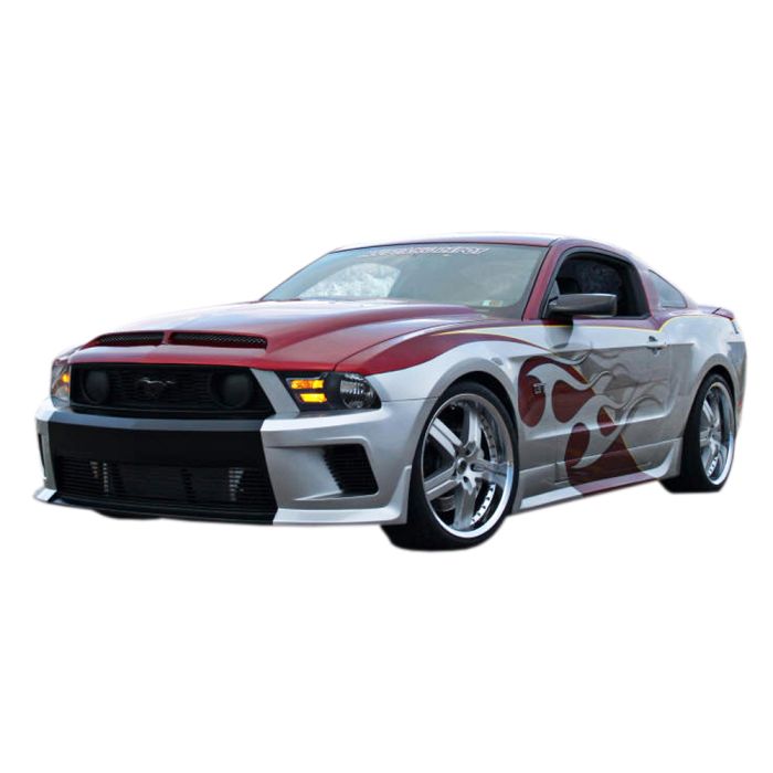 Trufiber Hood A53 Ram Air Fiberglass Mustang V6/ GT 2010-2012 - Image 2