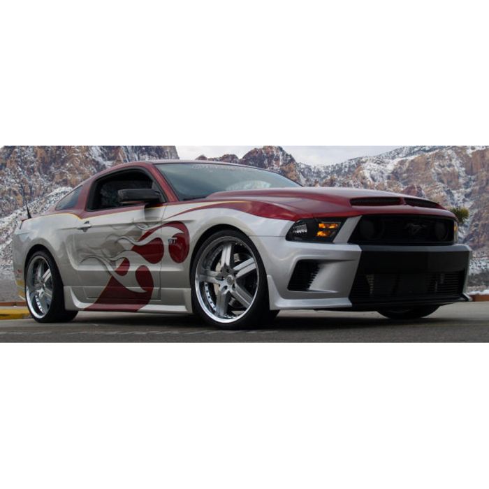 Trufiber Hood A53 Ram Air Fiberglass Mustang V6/ GT 2010-2012 - Image 3
