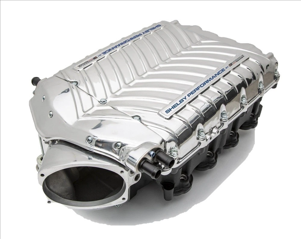 2018-2023 Shelby Mustang Super Snake Whipple Supercharger Kit – Polished