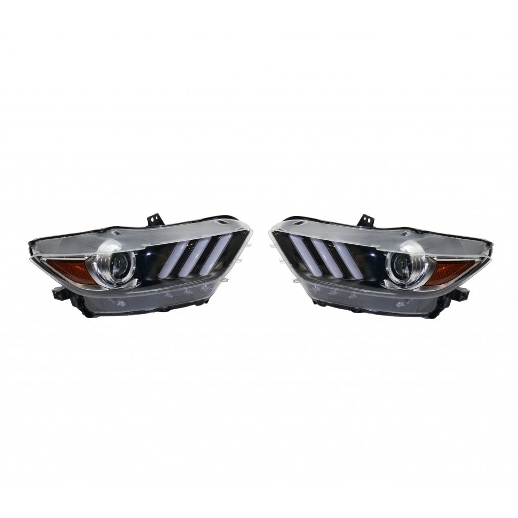 Ford Mustang 2015-2021 Headlight Driver and Passenger Side | Pair | CAPA