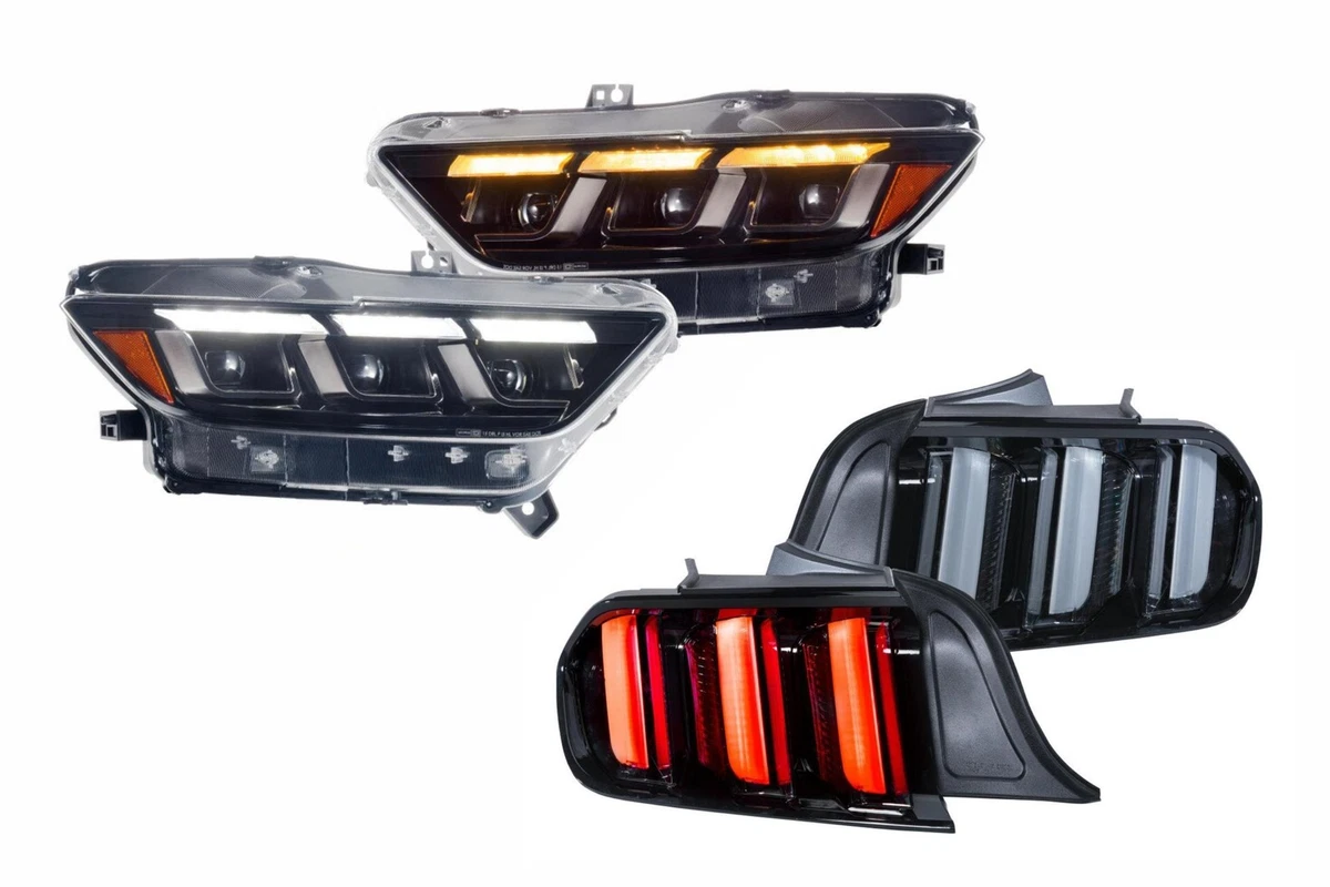 Morimoto LED Headlights and LED Tail Lights Kit For 15-17 Mustang